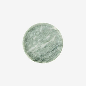 Round Green Marble Dish