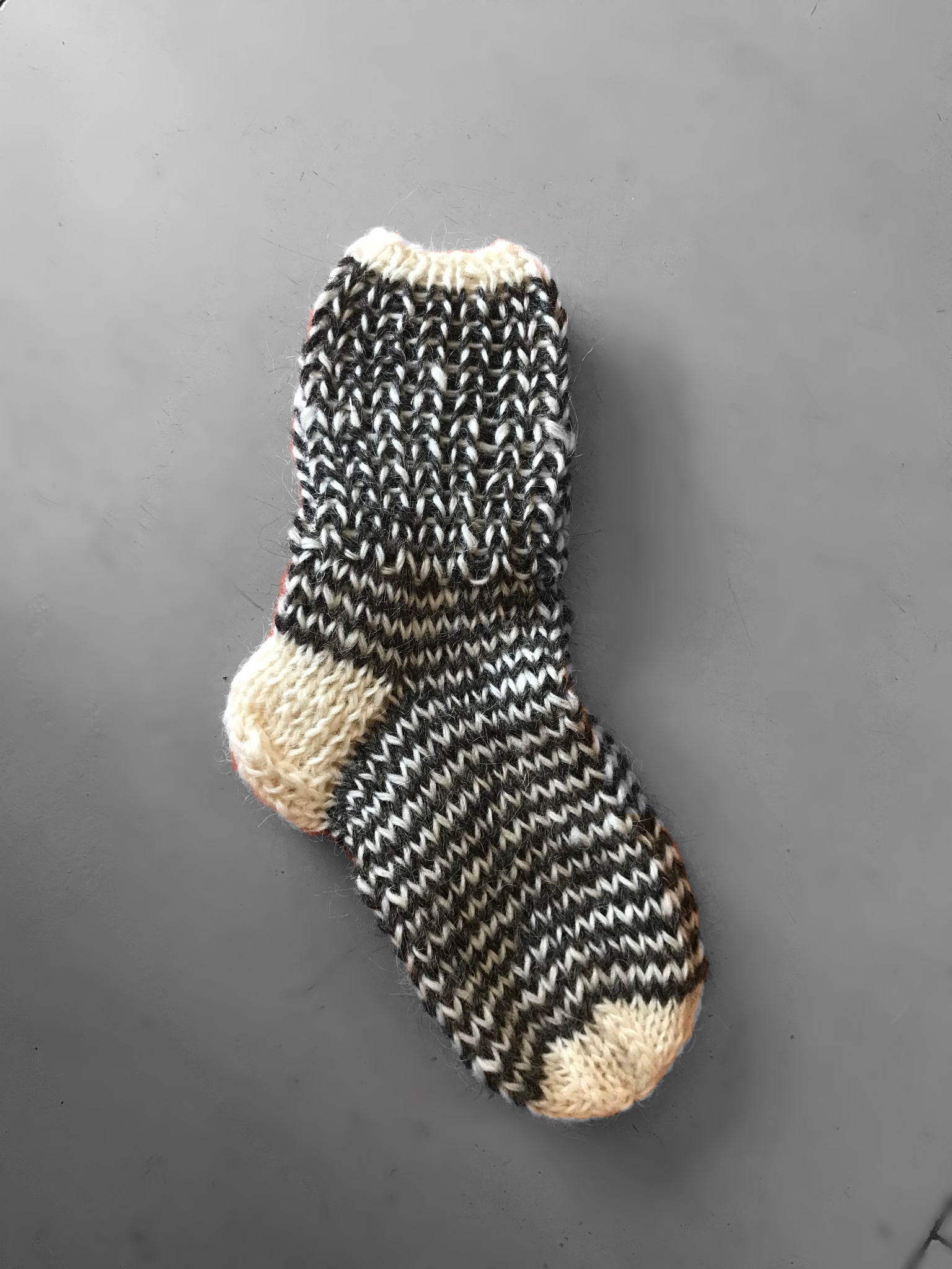 Hand-Knitted Chunky Wool Fisherman Socks – T&SHOP